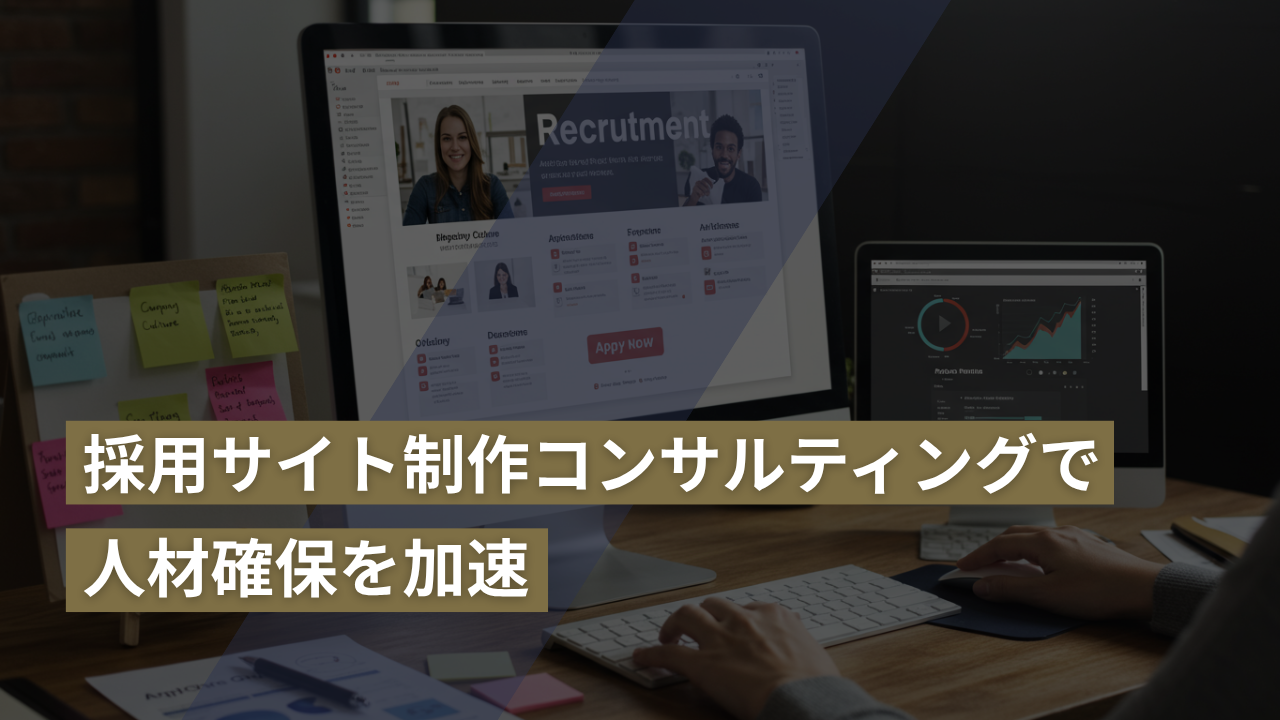 「求職者に刺さる」採用サイト制作支援で人材確保を加速